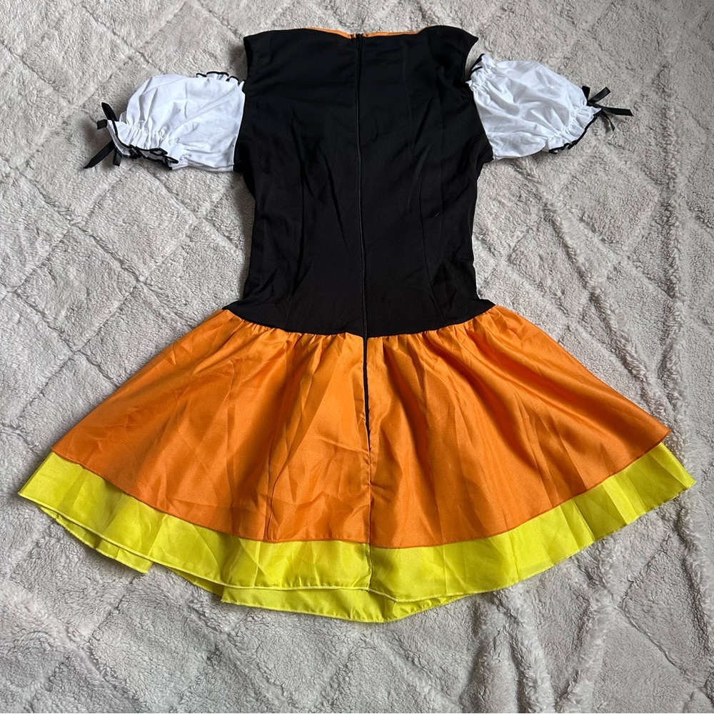 Leg Avenue | NO HAT Candy Corn Witch Halloween Costume | Size Small/Medium - Picture 3 of 8